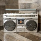 Vintage Sanyo M9935K Boombox FM/SW1/SW2/MW Radio Cassette Player Working Tested