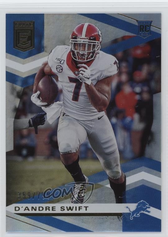 2020 Panini Donruss Elite Rookies /799 D'Andre Swift #109 t4l