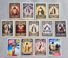 Jesus Christ SET OF 13 Prayer Holy Gospel ACEO Trading Cards Christian Religious