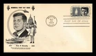 Dr Jim Stamps John F Kennedy 1964 First Day Cover The d'Arcy Company Cachet
