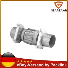Flexrohr Auspuffrohr Flexstück Ø55 Ersatz für Skoda 1x Satz Universal Edelstahl