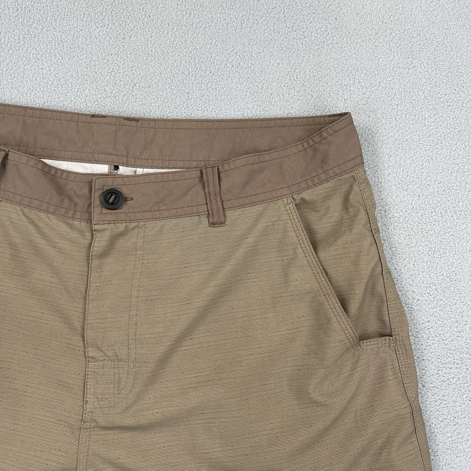 prana chino board stretch pockets wicking outdoors hiking shorts