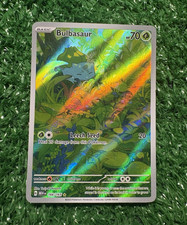 Bulbasaur 166/165 SV Scarlet & Violet 151 Illustration Rare Holo 70 HP (EN)