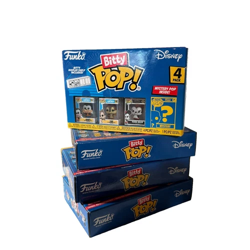 Funko Bitty Pop! Disney 4 Pack - Goofy, Chip, Minnie Mouse, & Mystery_Lot of 4