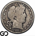 1901-S Barber Half Dollar — photo from another recent sale