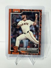 2026 Topps Series 1 Carson Whisenhunt RC Team Boarder San Francisco Giants  #184