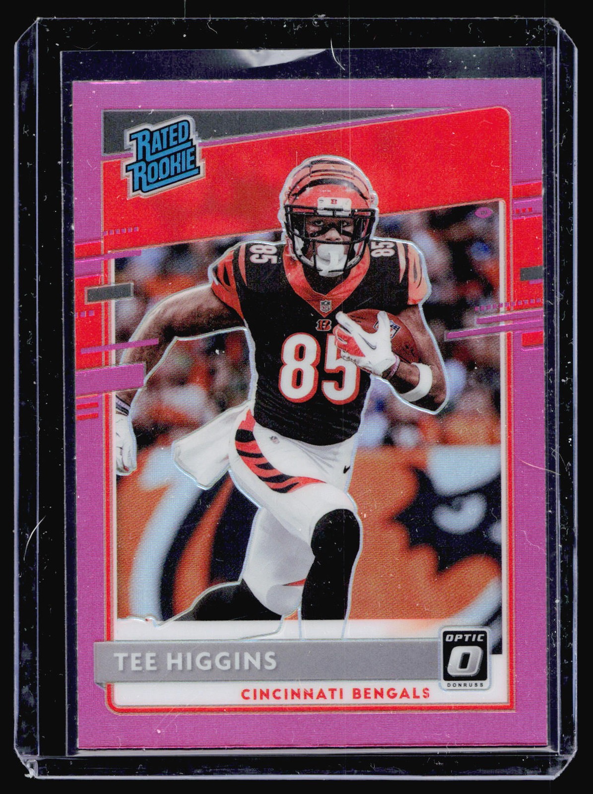 Tee Higgins 2020 Donruss Optic #160 Pink