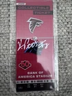 Kyle Pitts Signed Autograph Acrylic Commemorative Ticket - Falcons Metabilia Coa