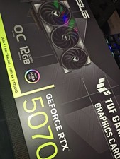 ASUS NVIDIA GeForce RTX 5070 TUF Gaming OC 12GB GDDR7 Graphics Card