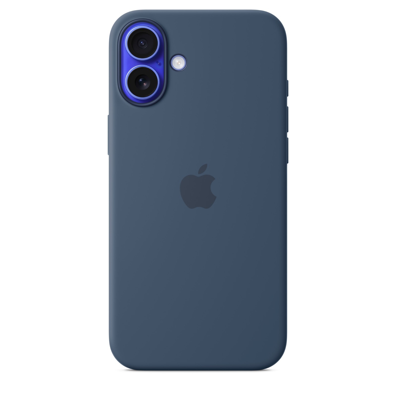 Genuine Apple iPhone 16 Plus Silicone Case with MagSafe Denim (Blue) MYYA3ZM/A