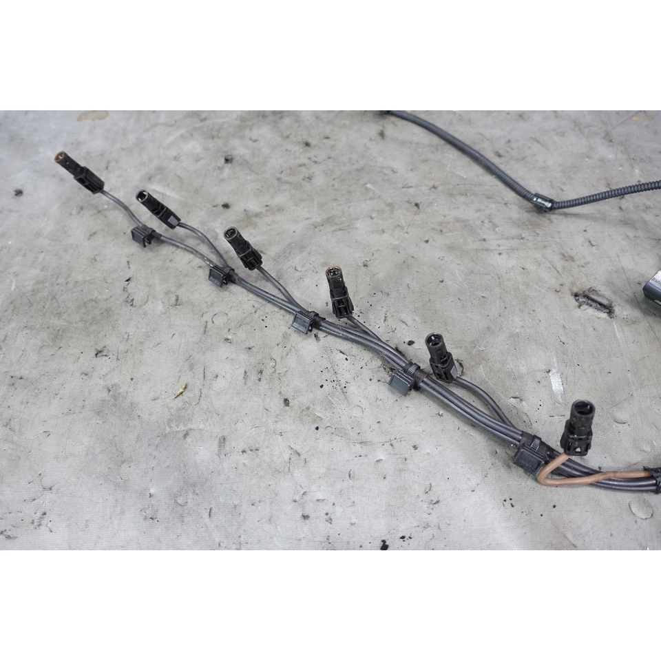 BMW F10 2014 535d F15 X5 35d N57 motor diésel 6 cilindros bujía incandescente arnés de cableado equipo original Foto 3 de 4