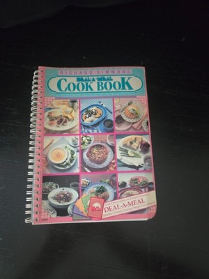 Vintage Richard Simmons Deal A Meal Cookbook 1987 Easy to Follow Recipes