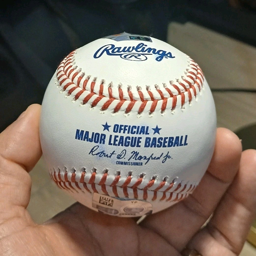 Jacob deGrom Autographed Rawlings MLB Baseball Fanatics Authentic