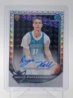 RYAN KALKBRENNER 2025-26 BOWMAN CHROME ROOKIE AUTO GEOMETRIC HORNETS Q6633