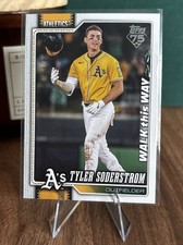 2026 Topps Celebration TYLER SODERSTROM #225 Walk This Way SSP Case Hit