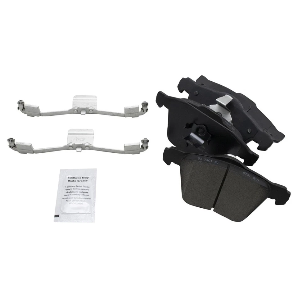 TRQ Front Brake Pad & Rotor Kit Brake Rotor For 2003-2009 Volvo XC90 - Изображение 3 из 4