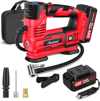AVID POWER Tire Inflator Portable Air Compressor 20V Cordless
