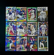 Milwaukee Brewers Lot of 25 Cards - Stars, Rookies, Parallel, Inserts, Base