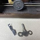 Vintage Sessions Mantle Clock Walton Working Original Finish Chimes — photo 10