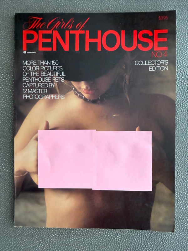 THE GIRLS OF PENTHOUSE NO. 4 - COLLECTOR'S EDITION - 1981 - VERY GOOD CONDITION