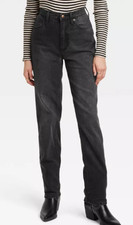 NEW Universal Thread Women's High-Rise 90's Straight Jeans Size 8 Short