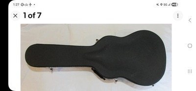 Gator Hardshell Acoustic Guitar Case Black 39 Inch Length Musical Gear