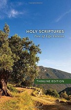 TLV THINLINE BIBLE, HOLY SCRIPTURES, HARDCOVER By Messianic Jewish Family Bible