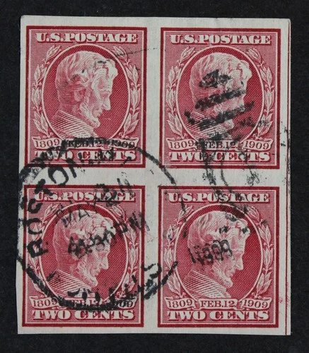 CKStamps: US Stamps Collection Scott#368 Block Used