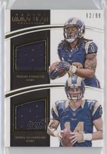 2015 Panini Immaculate Dual Jerseys 62/99 Todd Gurley II Sean Mannion 0c6
