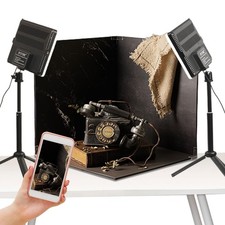 Upgrade Light Box Photography,Portable Photo Studio 16x16 inch Professional S...