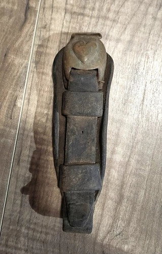 Civil War Cavalry Saddle Strap Heart Buckle