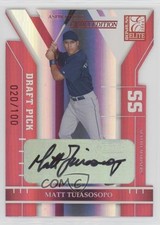 2004 Donruss Elite Extra Edition 20/100 Matt Tuiasosopo #347 Auto 18er