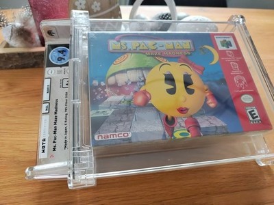 Nintendo 64 Ms Pac-man Pacman Maze Madness NTSC USA NEU