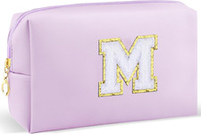 New Initial Makeup Bag Personalized Cosmetic Pouch Gift Fast Shipping