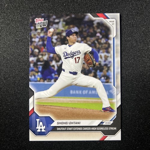 2026 Topps Now Shohei Ohtani #37 Los Angeles Dodgers MT