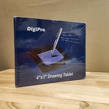 DigiPro WP4030 4x3 USB Graphics Drawing Tablet Cordless Pen New Sealed