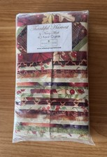 Jelly Roll Thankful Harvest, Nancy Mink Wilmington Fabrics, Unopened quilt fabri