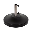 US Weight Fillable Free Standing Umbrella Base Empty Black