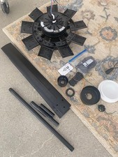 Fanimation Ceiling Fan Studio Collection Slinger v2 72” BLACK bad receiver