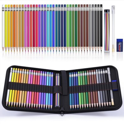 Mechanical Colored Pencils, Erasable Mechanical Pencils with Sharpener and Ba...