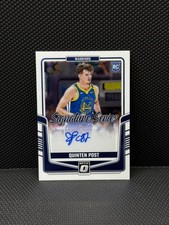 2024-25 Donruss Optic Signature Series Quinten Post Auto #SS-POT Warriors