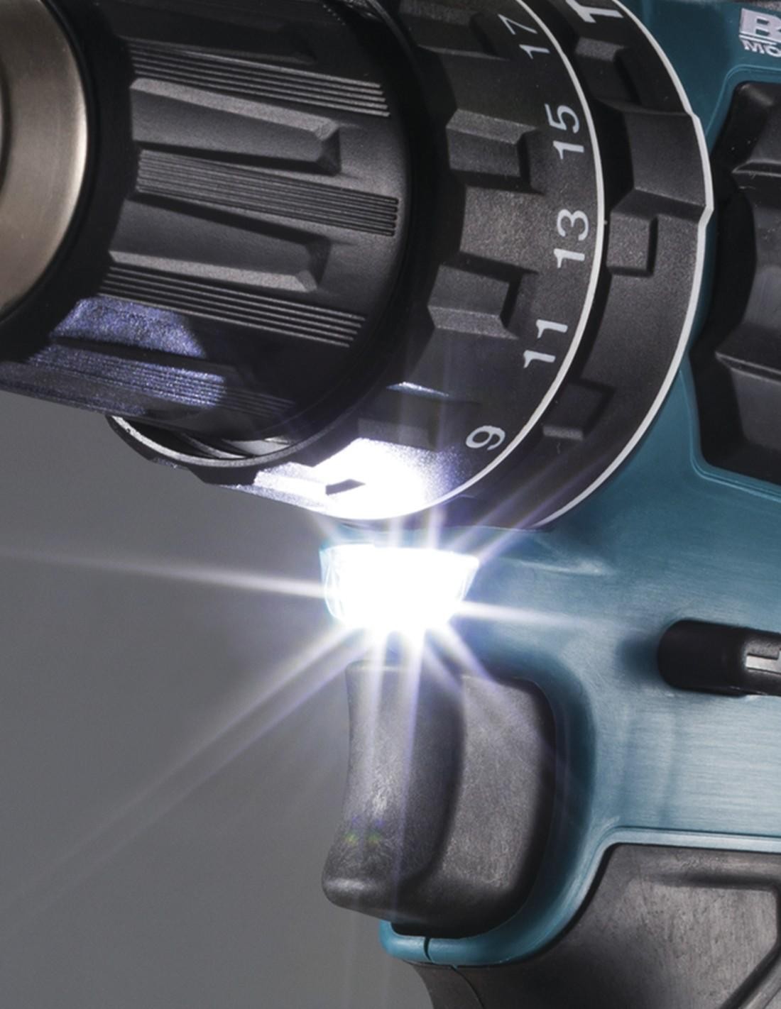 Trapano avvitatore a batteria Makita DHP485Z foto 3