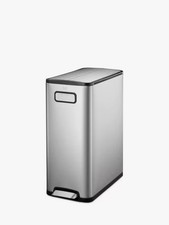 Image of EKO Ecofly 45L Kitchen Recycling Stainless Steel Pedal Bin with Inner Bucket A