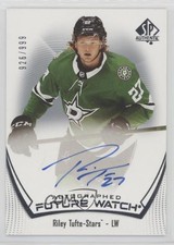 2021-22 SP Authentic Auto Future Watch 926/999 Riley Tufte #195 Auto 1lq2