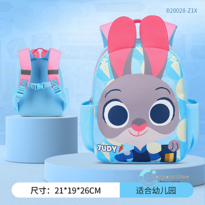 Zootopia、Zootropolis 2 Nick·Wilde Backpack Judith Schoolbag