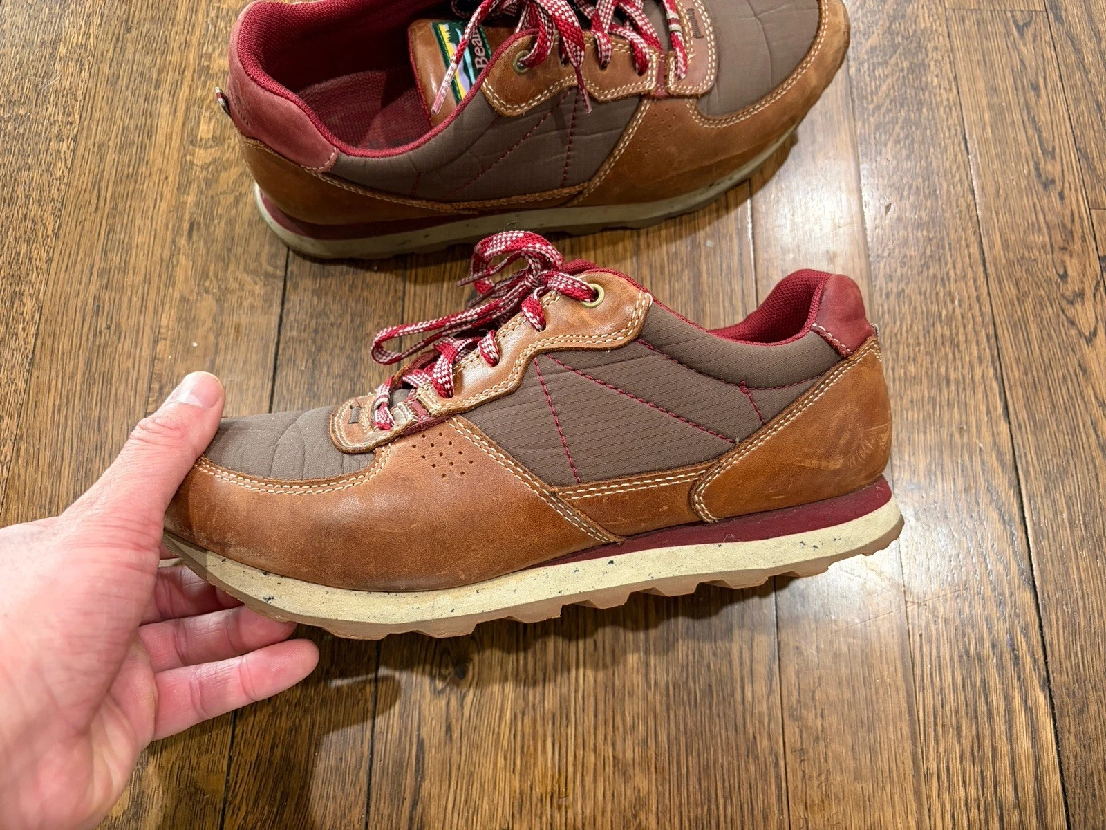 LL Bean Waterproof Sneakers Men’s 8.5 Trail Shoes