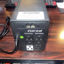 Forza Power Technologies NT-1011 1000VA 6AC outlet(s) Black uninterruptible p...
