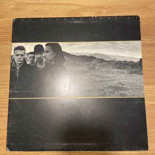 U2 – The Joshua Tree LP 1987 Island 90581-1 US Press EX Vinyl VG+ Cover