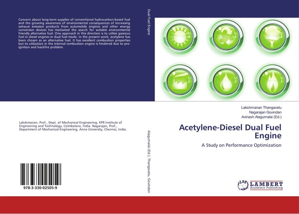 Lakshmanan Thangavelu (U. A.) | Acetylene-Diesel Dual Fuel Engine | Taschenbuch-image