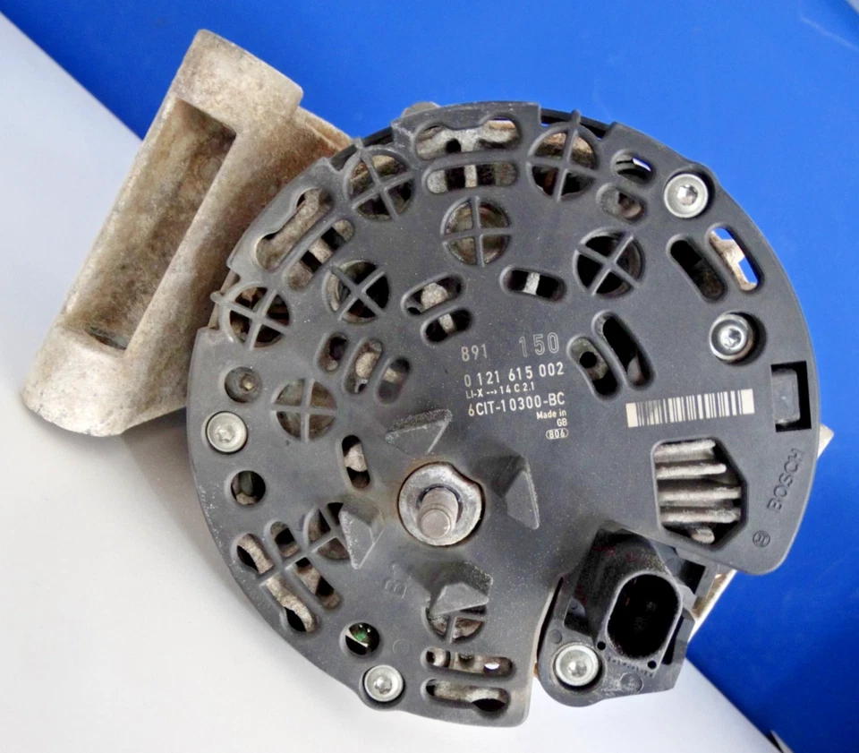 ALTERNATORE 14V 150A MARCA BOSCH CODICE 0121615002 DUCATO BOXER JUMPER TRANSIT - Immagine 2 di 4